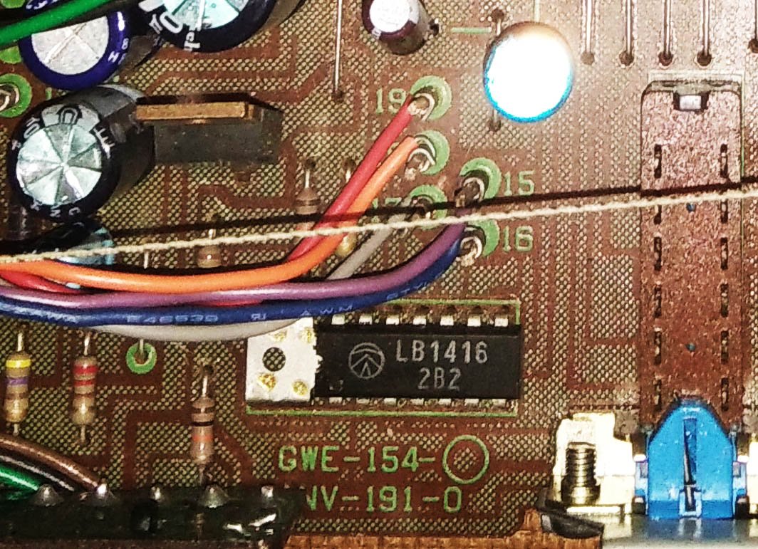 LB1416 信号强度LED显示